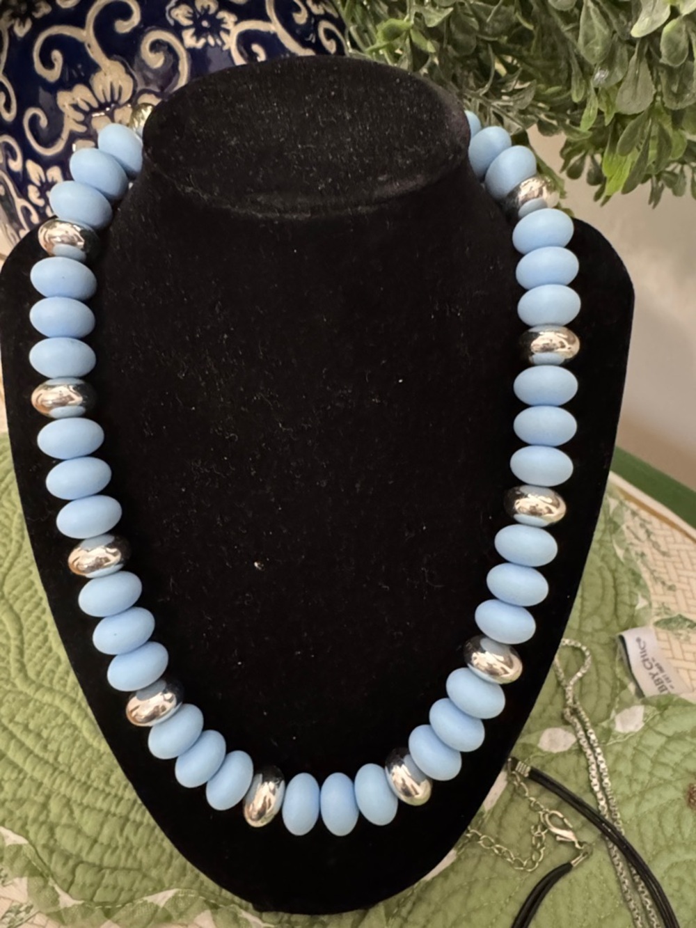 Multi-Color Beaded Statement Necklace Set - Women Jewelry - Picture 3 of 11